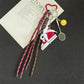 Oranments-shoes heart tennis racquet cord keychian-BCK1011