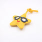 Oranments- beach sunglasses cool star pendant leather charm bag accessory-BCK1014