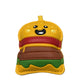 Oranments-cute hamburger keyring -BCK1028
